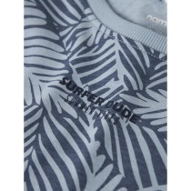 NAME IT T-shirt Venzel Blue Fog Palm Blue